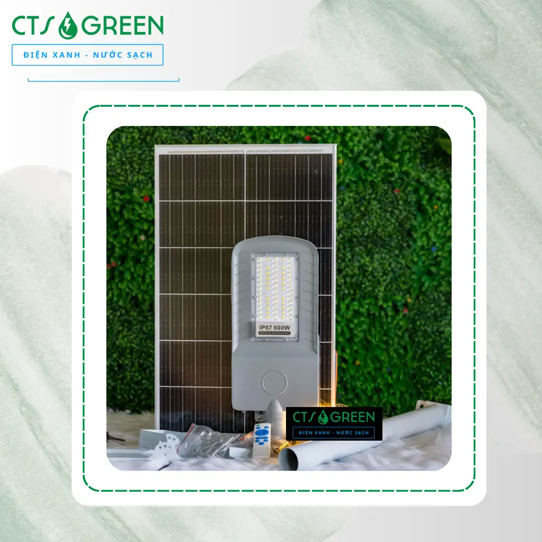 Đèn Đường Năng Lượng Mặt Trời 600W D-SA600B Giá Tốt 4166 Đèn Đường Năng Lượng Mặt Trời 600W D-SA600B