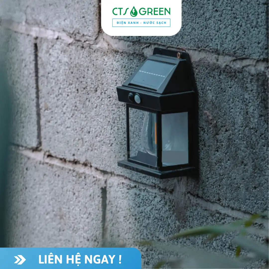 Đèn năng lượng mặt trời gắn tường TT08 - N 5944 Đèn năng lượng mặt trời gắn tường TT08 - N