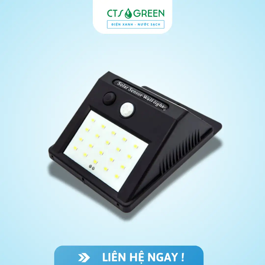 Đèn LED treo tường năng lượng mặt trời giá rẻ TT01 5897 Đèn LED treo tường năng lượng mặt trời giá rẻ TT01