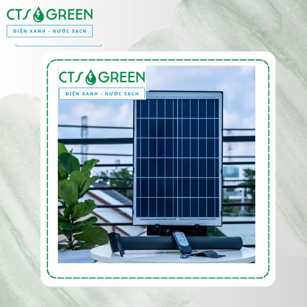 Đèn Năng Lượng Mặt Trời 400W Liền Thể D-400PV 3949 Đèn Năng Lượng Mặt Trời 400W Liền Thể D-400PV
