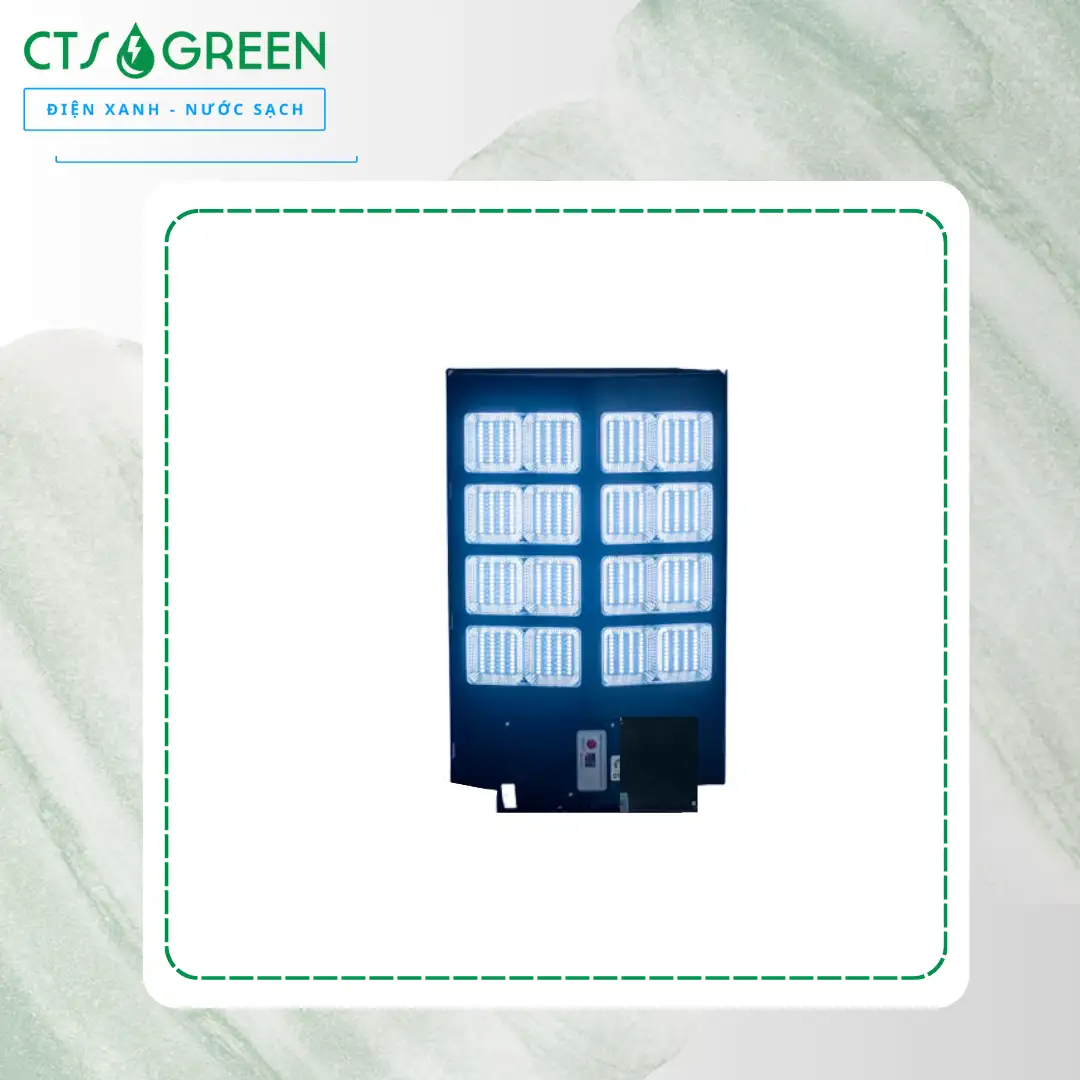 Đèn Năng Lượng Mặt Trời 400W Liền Thể D-400PV 3949 Đèn Năng Lượng Mặt Trời 400W Liền Thể D-400PV
