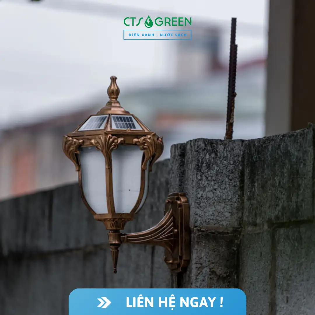 Đèn Năng Lượng Mặt Trời Treo Tường Cổ Điển TT23 5668 Đèn Năng Lượng Mặt Trời Treo Tường Cổ Điển TT23