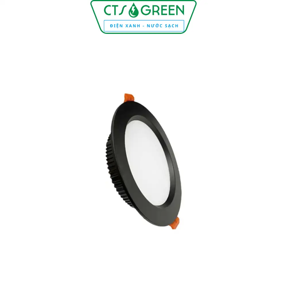 Đèn âm trần Downlight vỏ Đen [SA-AT-AT26] 5W-15W | Saco