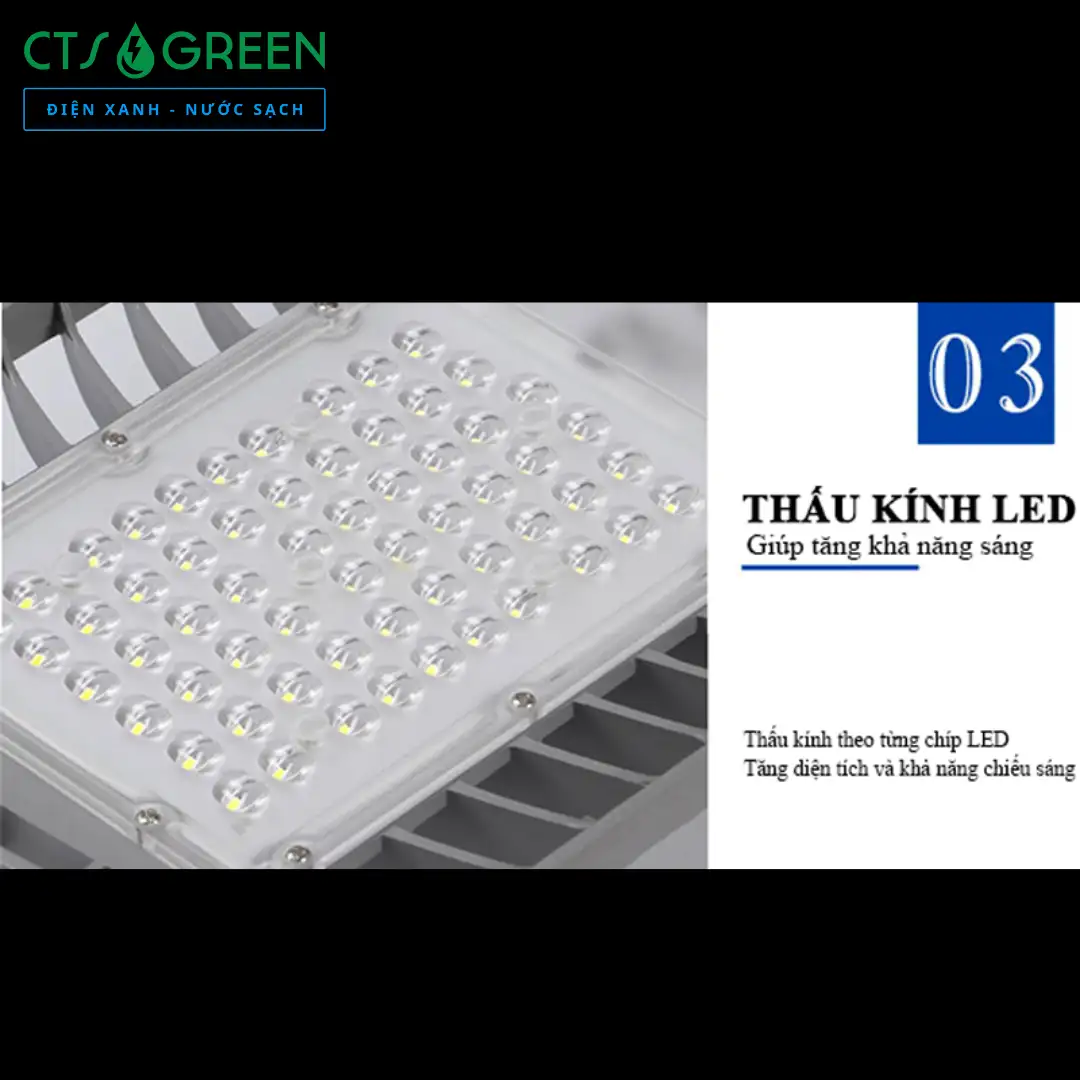 Đèn đường LED năng lượng mặt trời CSD01.SL.RF 25W 4977 Đèn đường LED năng lượng mặt trời CSD01.SL.RF 25W