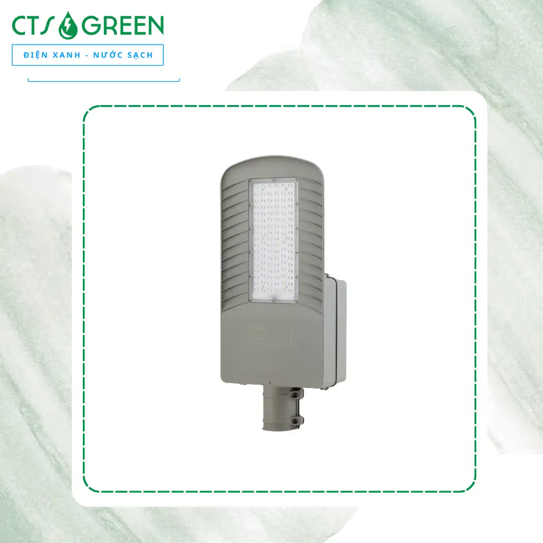 Đèn đường LED năng lượng mặt trời CSD02.SL.RF 50W 5096 Đèn đường LED năng lượng mặt trời CSD02.SL.RF 50W