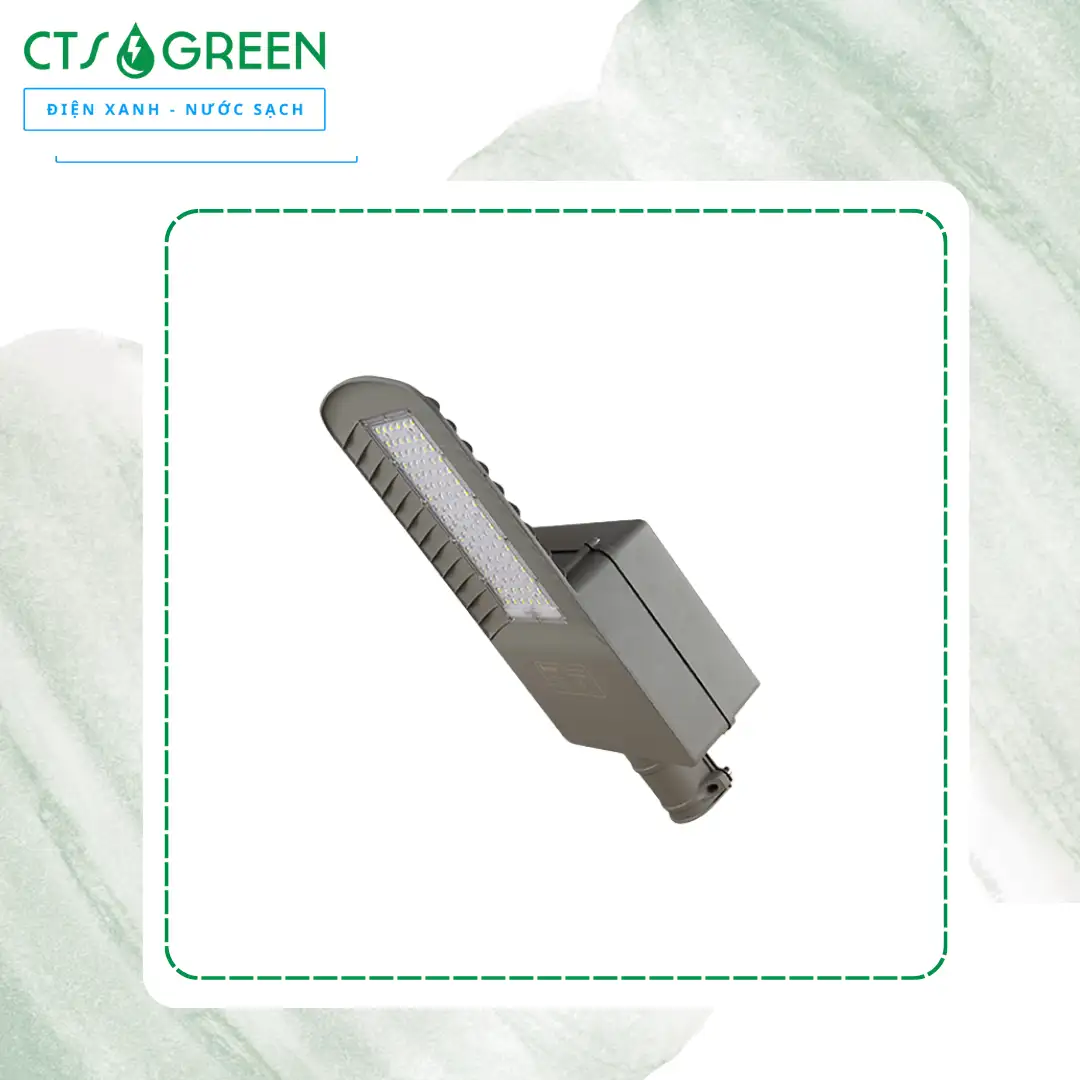 Đèn đường LED năng lượng mặt trời CSD02.SL.RF 50W 5096 Đèn đường LED năng lượng mặt trời CSD02.SL.RF 50W