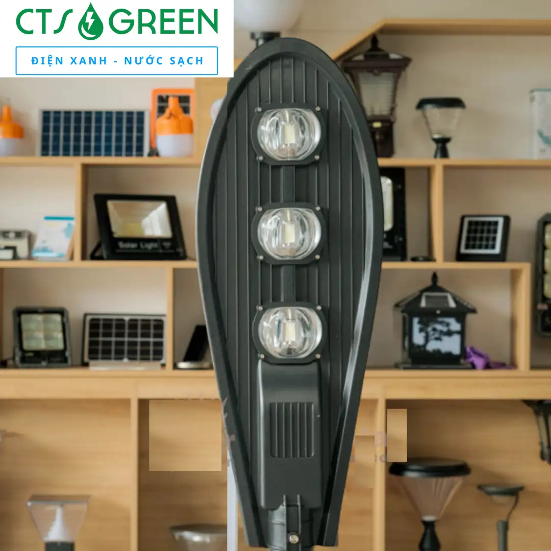 Đèn đường NLMT chiếc lá 150W D-150LCB (Panel Mono - LED Osram) 5220 Đèn đường NLMT chiếc lá 150W D-150LCB (Panel Mono - LED Osram)