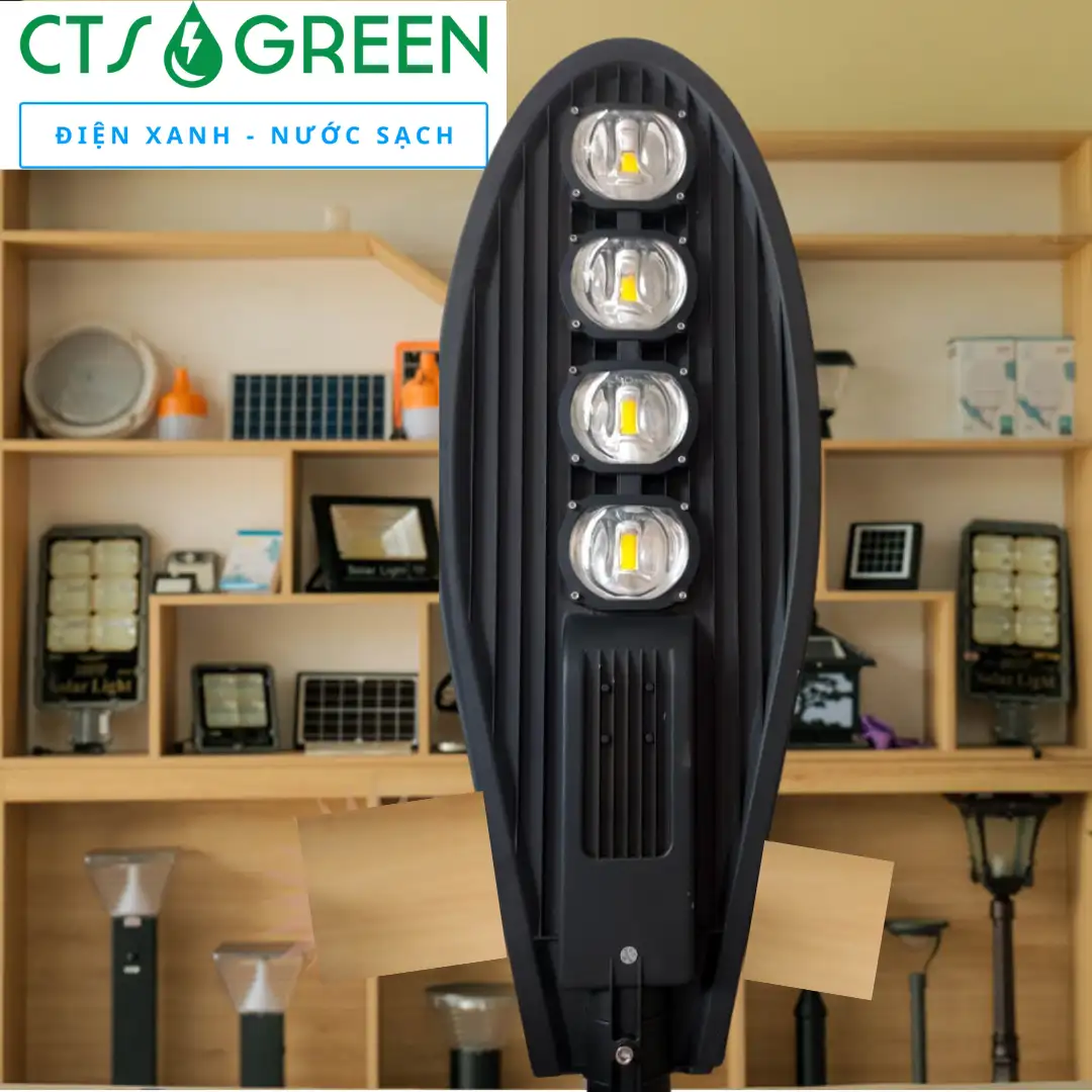 Đèn đường chiếc lá NLMT 200W cao cấp D-200LCB (Pin Mono - LED Osram) 5245 Đèn đường chiếc lá NLMT 200W cao cấp D-200LCB (Pin Mono - LED Osram)