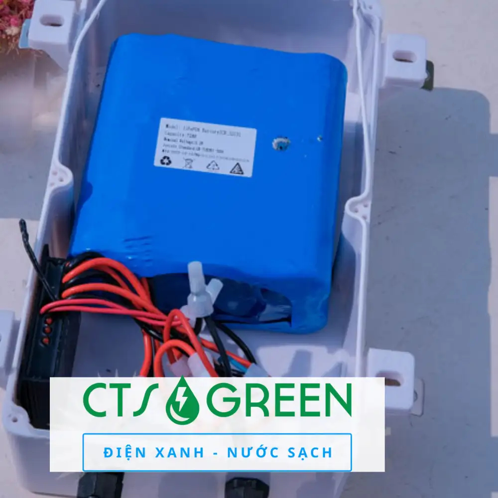 Đèn đường chiếc lá có bộ lưu điện rời 100W D-100LRA