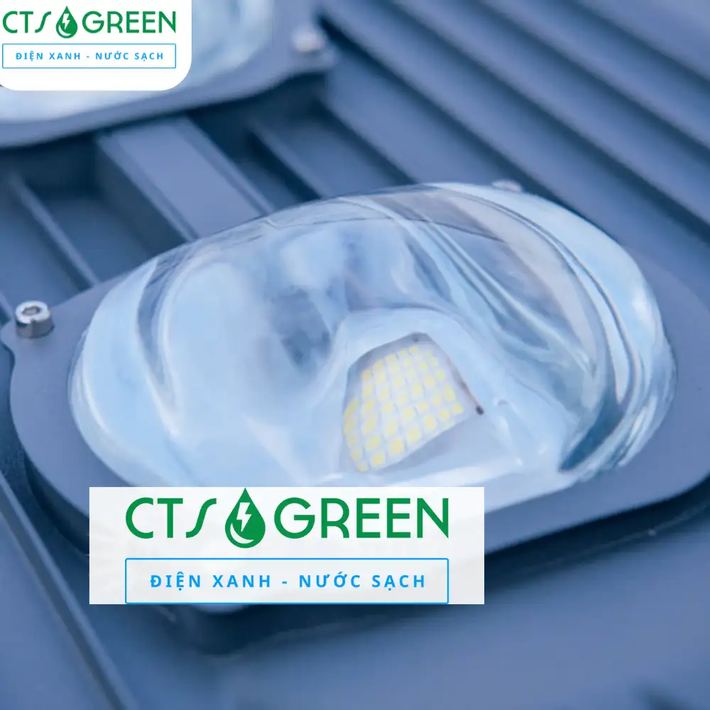 Đèn đường chiếc lá có bộ lưu điện rời 100W D-100LRA