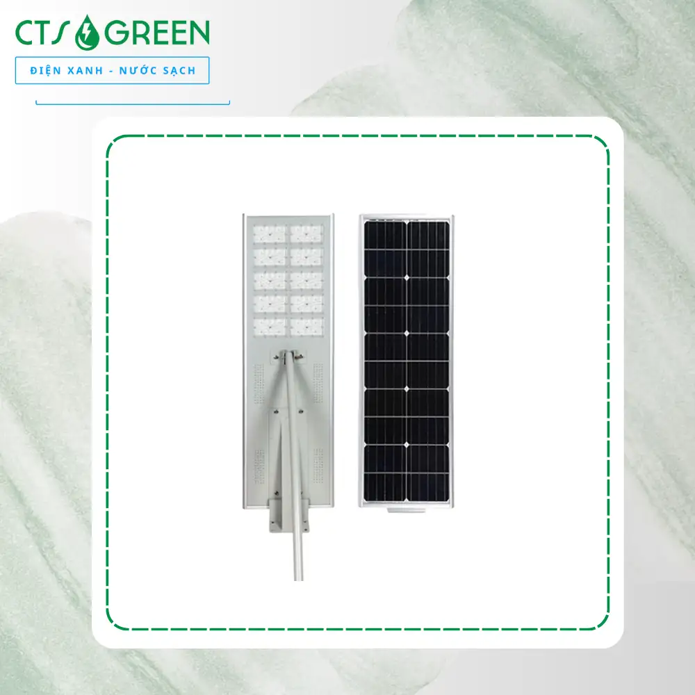 Đèn đường chiếc lá có bộ lưu điện rời 100W D-100LRA