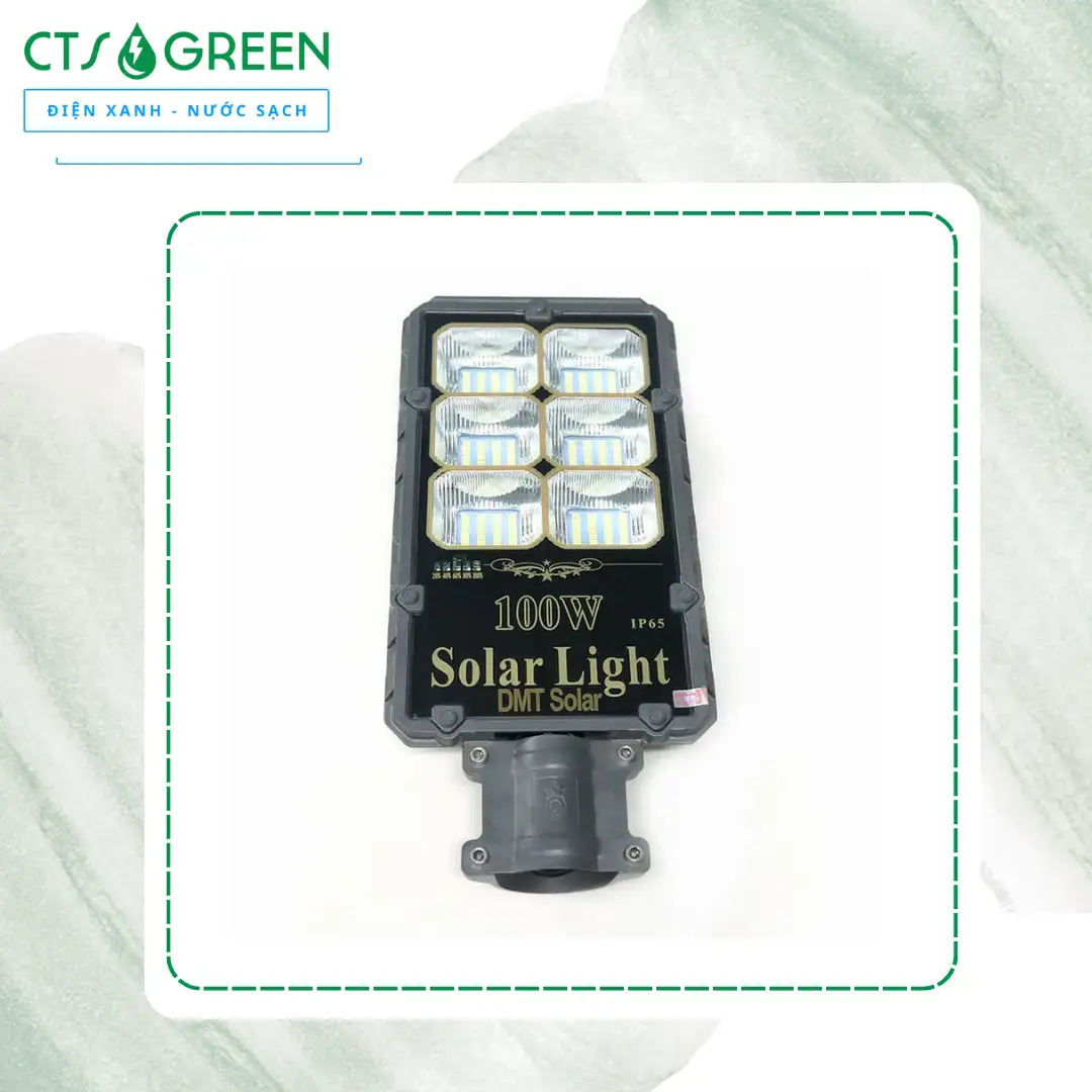 Đèn đường năng lượng mặt trời 100W -D100MN 5512 Đèn đường năng lượng mặt trời 100W -D100MN