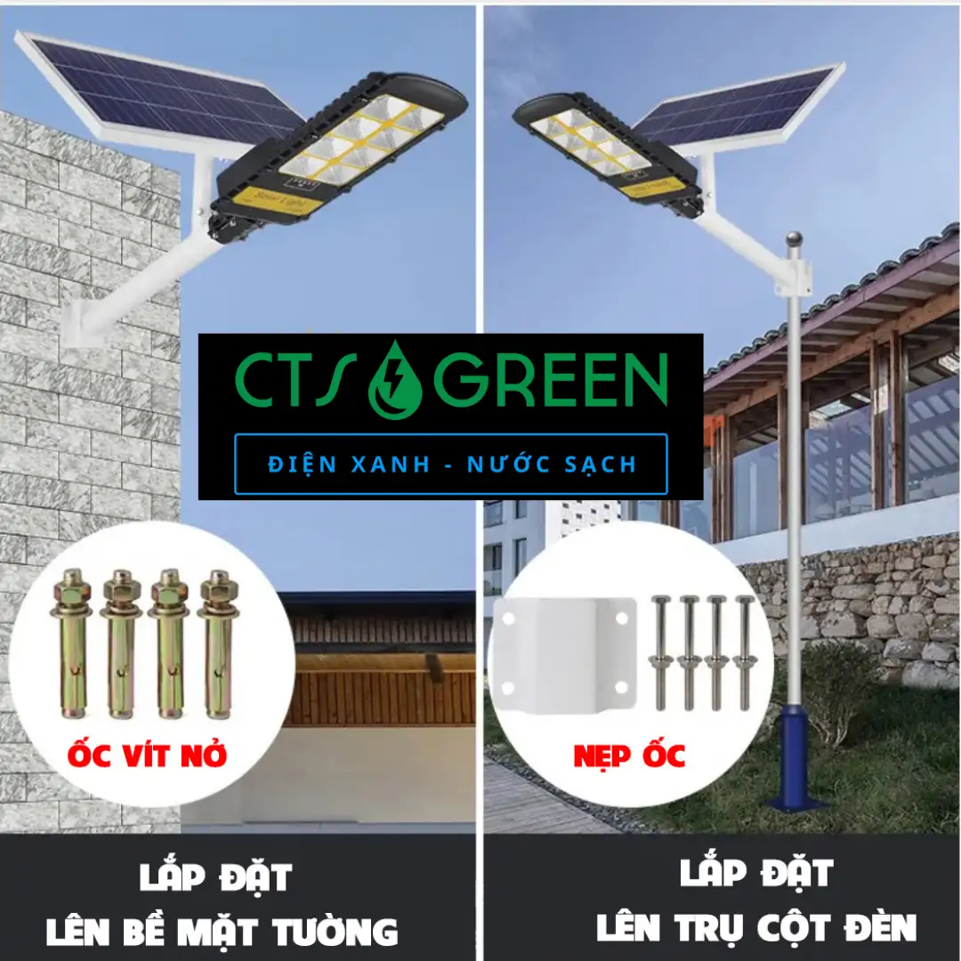 Đèn đường năng lượng mặt trời Jindian 200W JD-699 4247 Đèn đường năng lượng mặt trời Jindian 200W JD-699