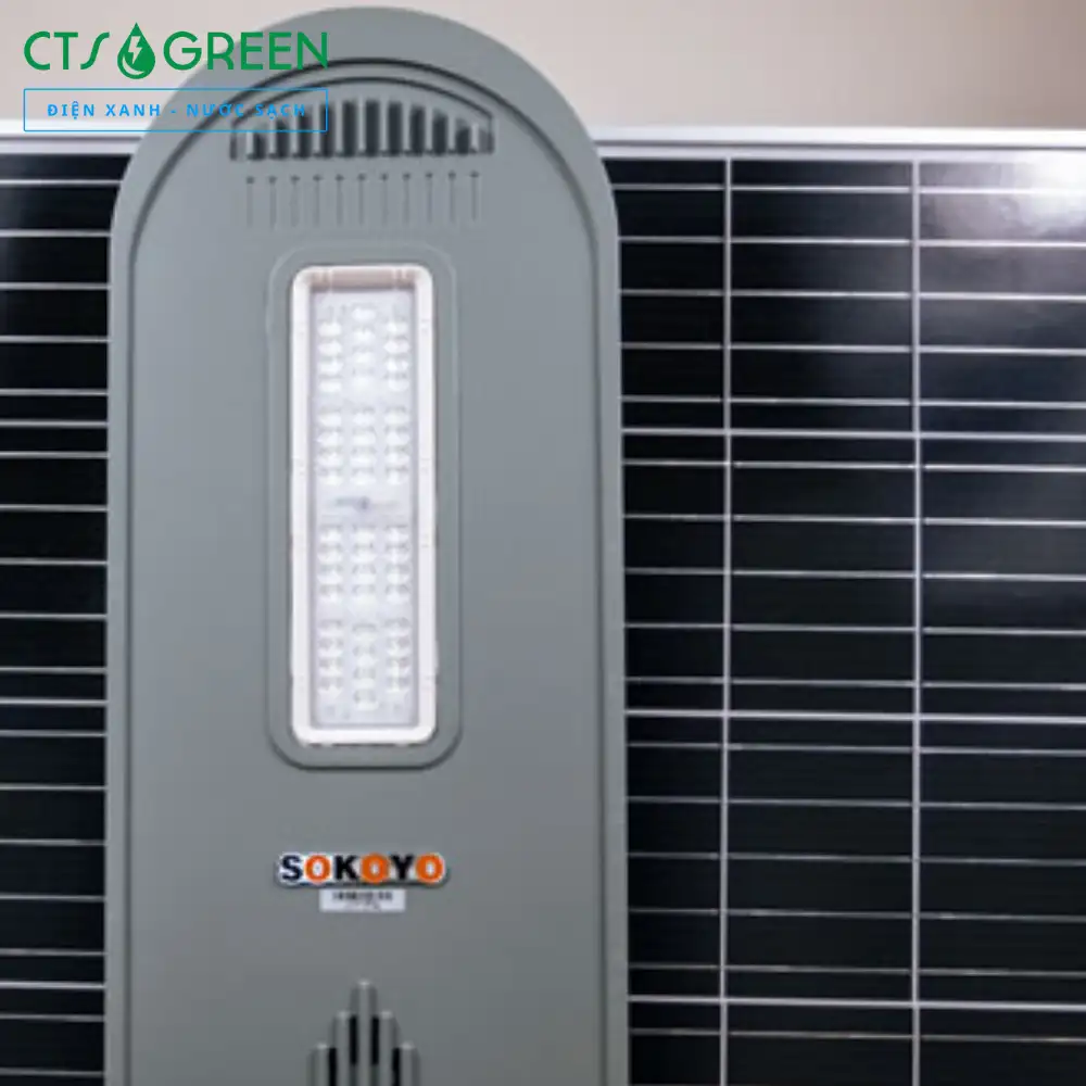 Đèn đường năng lượng mặt trời Split Type 60W SOKOYO LUMO 5936 Đèn đường năng lượng mặt trời Split Type 60W SOKOYO LUMO