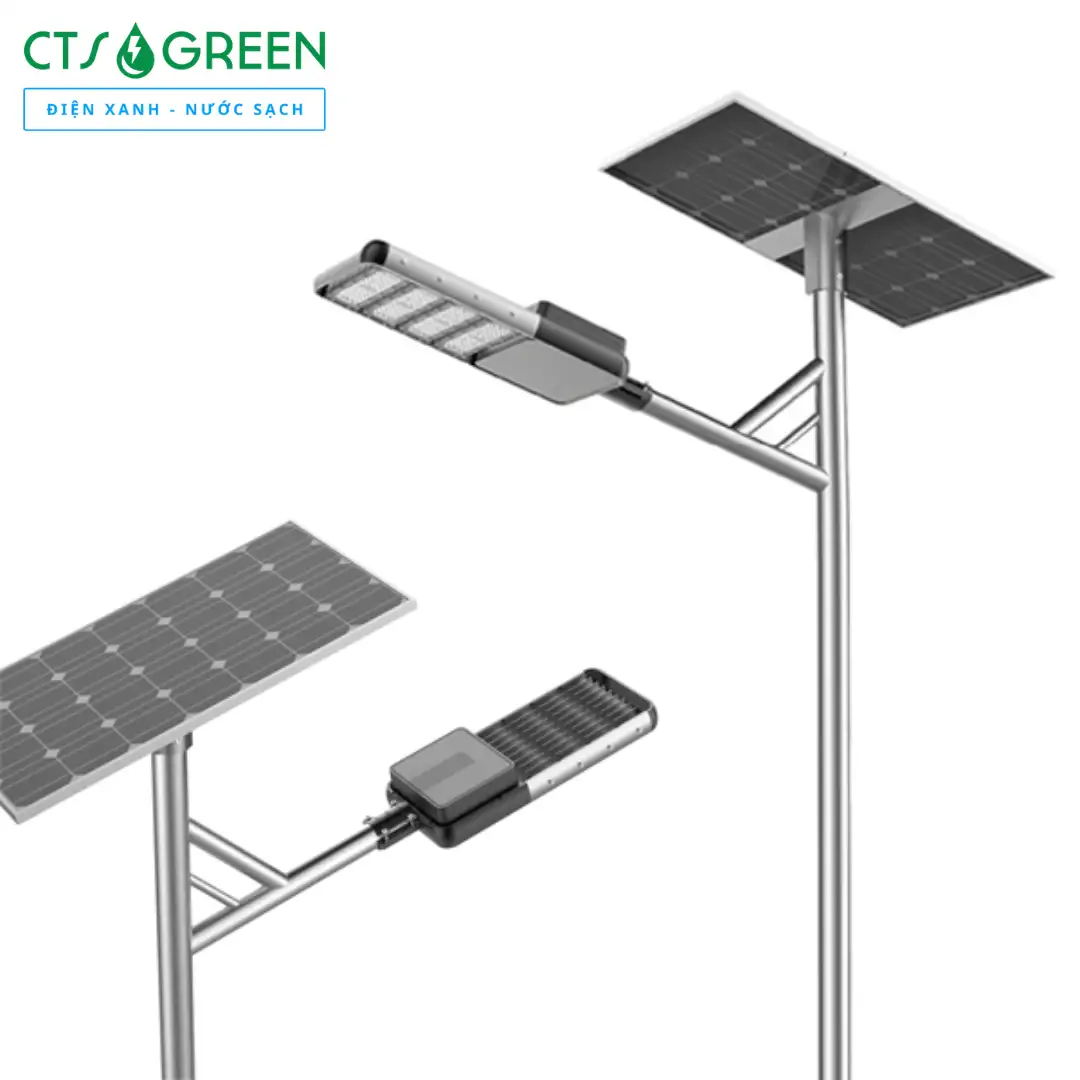 Đèn đường năng lượng mặt trời dự án 100W 4647 Đèn đường năng lượng mặt trời dự án 100W