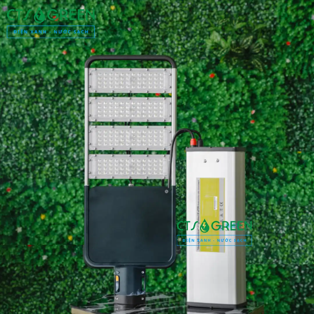 Đèn đường năng lượng mặt trời dự án 100W 4647 Đèn đường năng lượng mặt trời dự án 100W