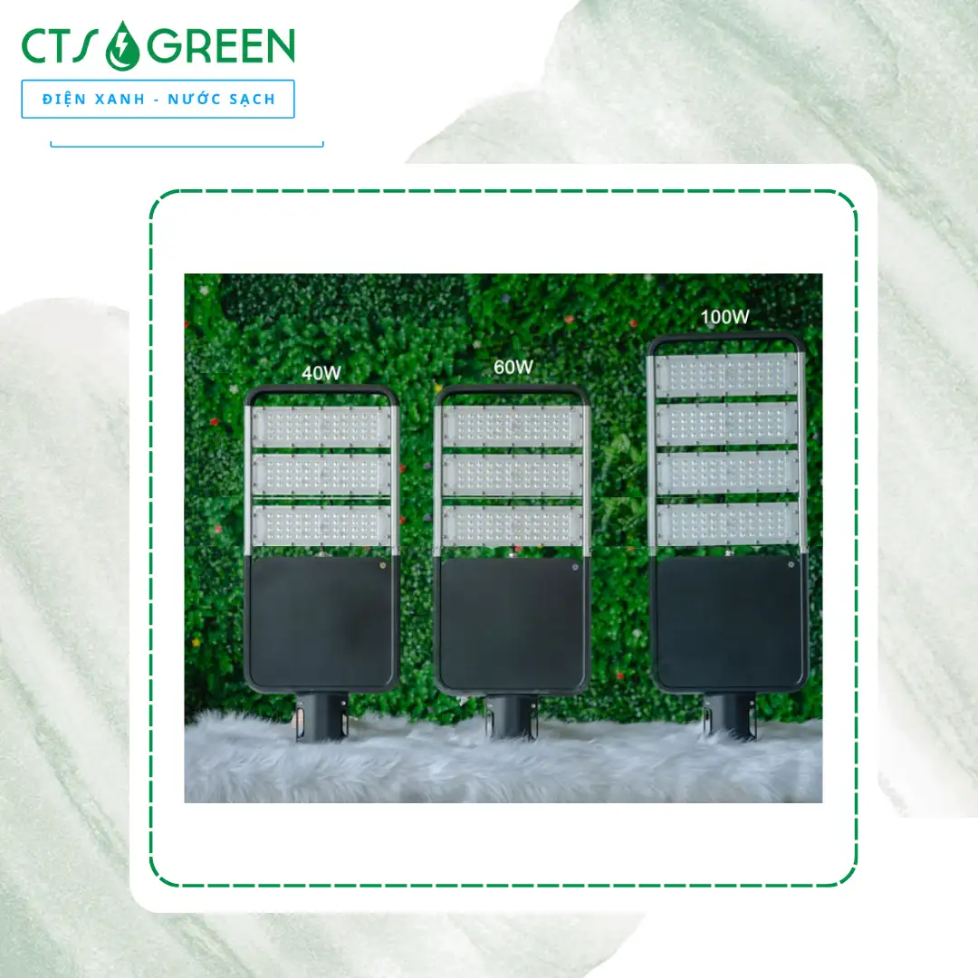 Đèn đường năng lượng mặt trời dự án 100W 4647 Đèn đường năng lượng mặt trời dự án 100W