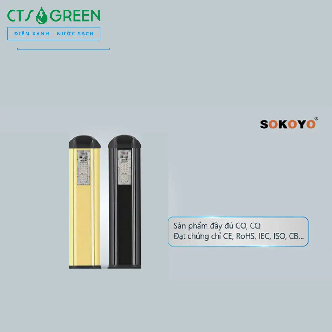 Đèn liền thể năng lượng mặt trời cao cấp SOKOYO CAPSOL 10W (Đủ công suất) 3992 Đèn liền thể năng lượng mặt trời cao cấp SOKOYO CAPSOL 10W (Đủ công suất)