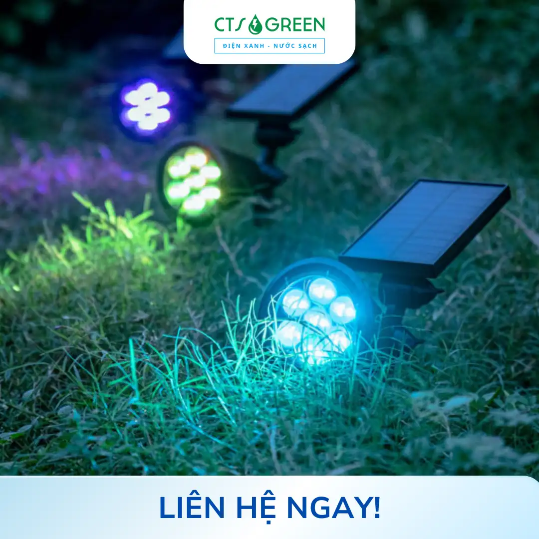 Đèn rọi tiểu cảnh sân vườn năng lượng mặt trời RC07 - RGB (7 LED - 7 Màu) 6173 Đèn rọi tiểu cảnh sân vườn năng lượng mặt trời RC07-RGB