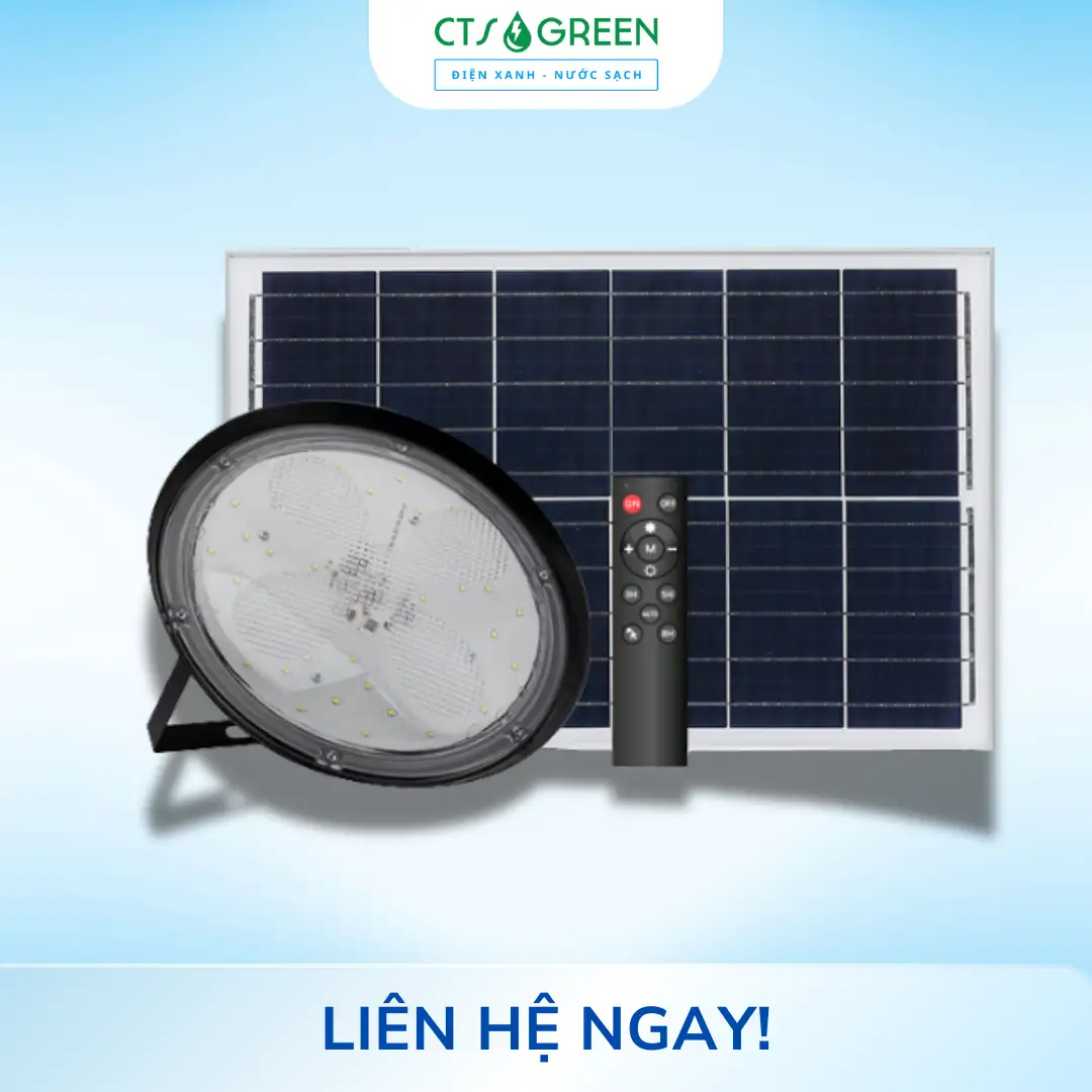Đèn UFO năng lượng mặt trời Rạng Đông 150W lắp trong nhà 6986 Đèn UFO năng lượng mặt trời Rạng Đông 150W lắp trong nhà