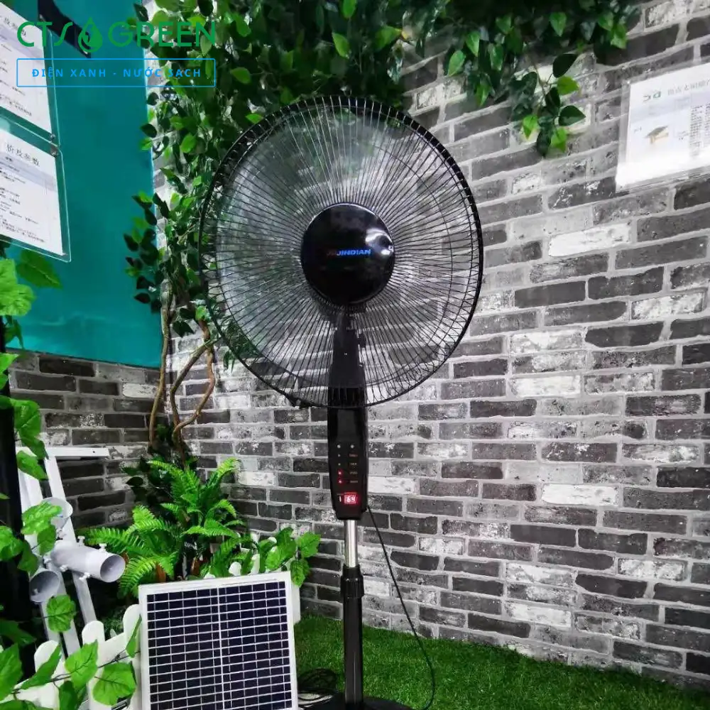 Quạt Jindian năng lượng mặt trời JD-S88 chính hãng 6084 Quạt Jindian năng lượng mặt trời JD-S88 chính hãng