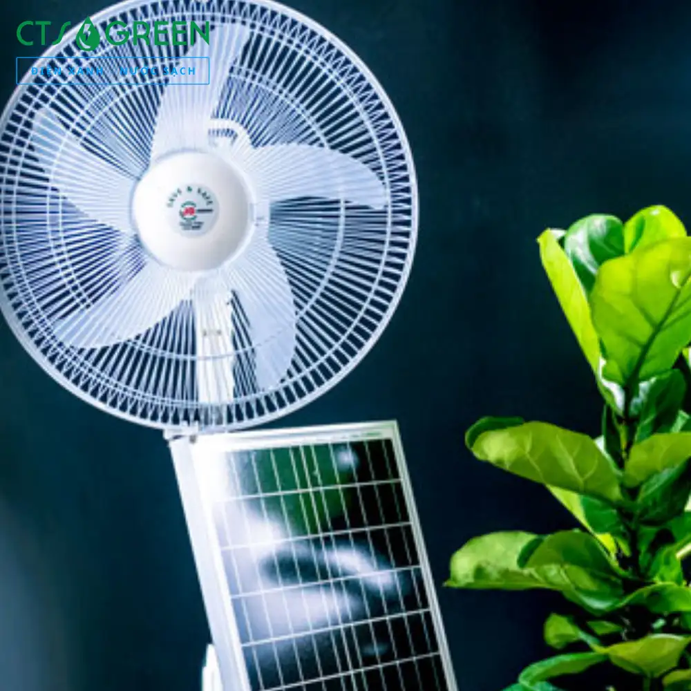 Quạt Năng Lượng Mặt Trời Không Chổi Than JD-S8800L | Pin MONO 6126 Quạt Năng Lượng Mặt Trời Không Chổi Than JD-S8800L | Pin MONO