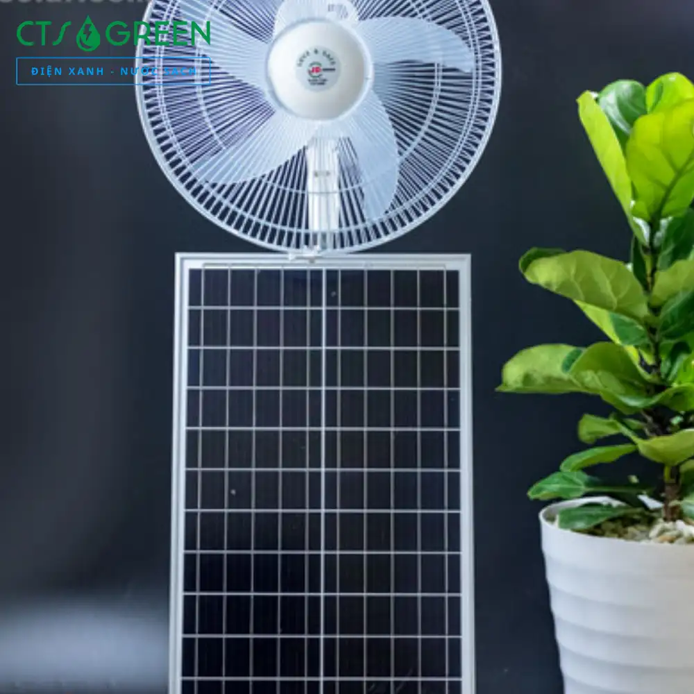 Quạt Năng Lượng Mặt Trời Không Chổi Than JD-S8800L | Pin MONO 6126 Quạt Năng Lượng Mặt Trời Không Chổi Than JD-S8800L | Pin MONO
