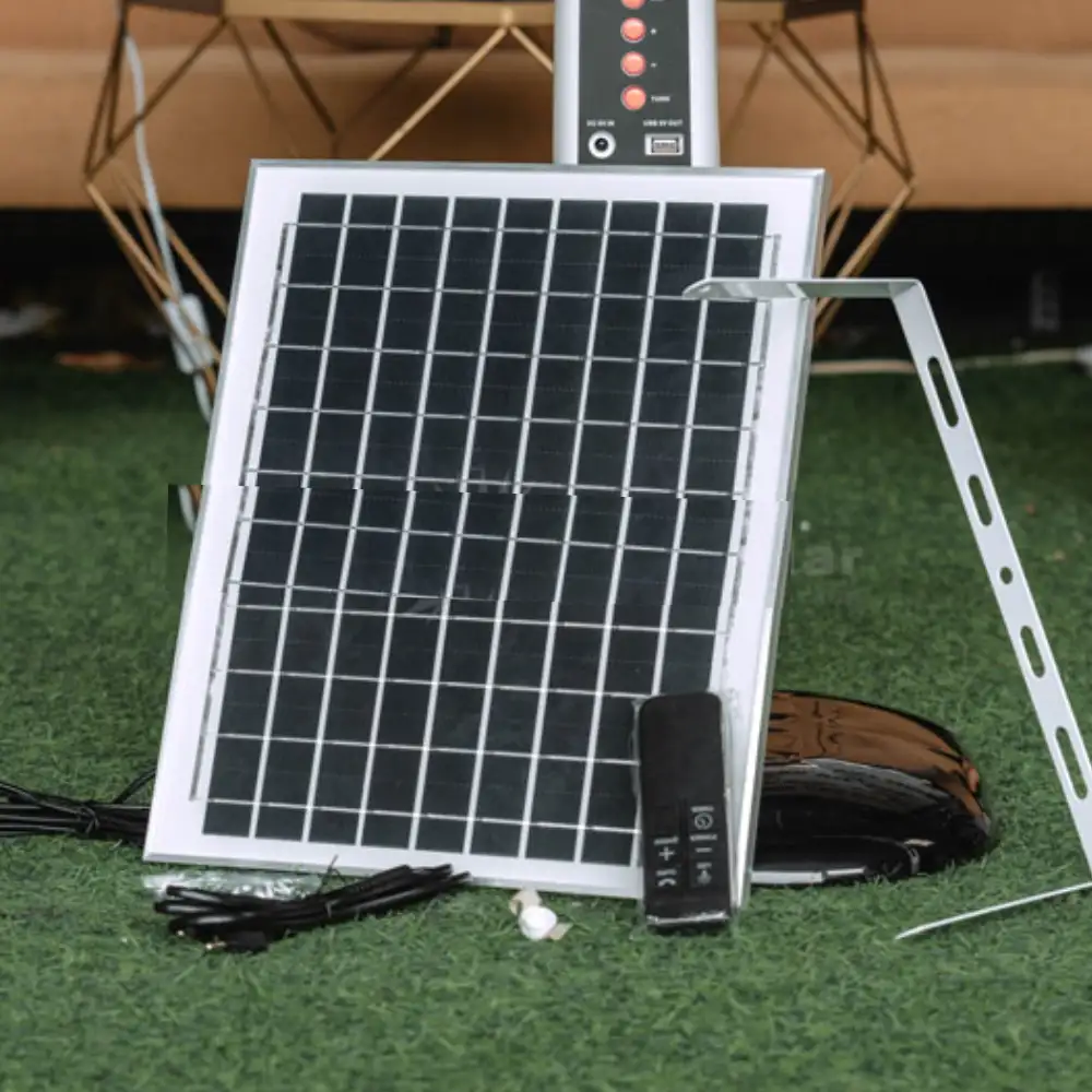 Quạt năng lượng mặt trời F13 đa chức năng 6227 Quạt năng lượng mặt trời F13 đa chức năng