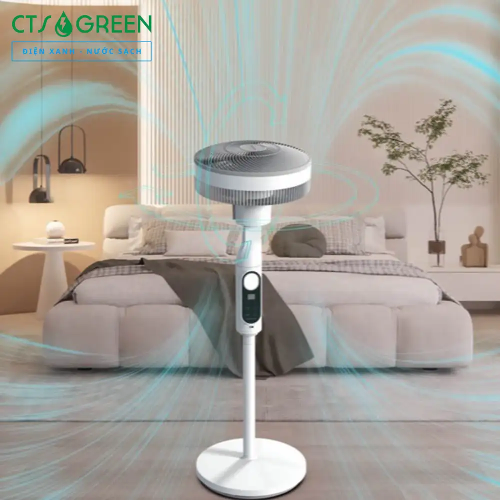 Quạt năng lượng mặt trời đa năng Q-SA-SF001 6072 Quạt năng lượng mặt trời đa năng Q-SA-SF001