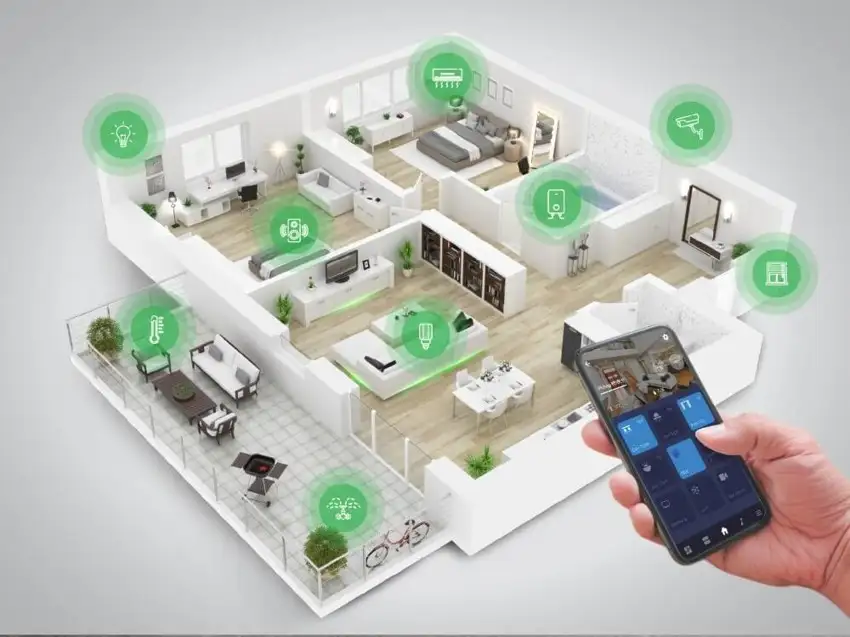 Mô hình nhà thông minh Smart home hiện đại