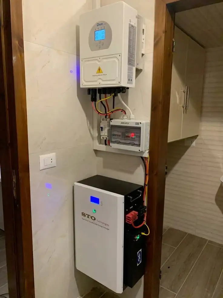 Biến tần năng lượng mặt trời được lắp trong nhà