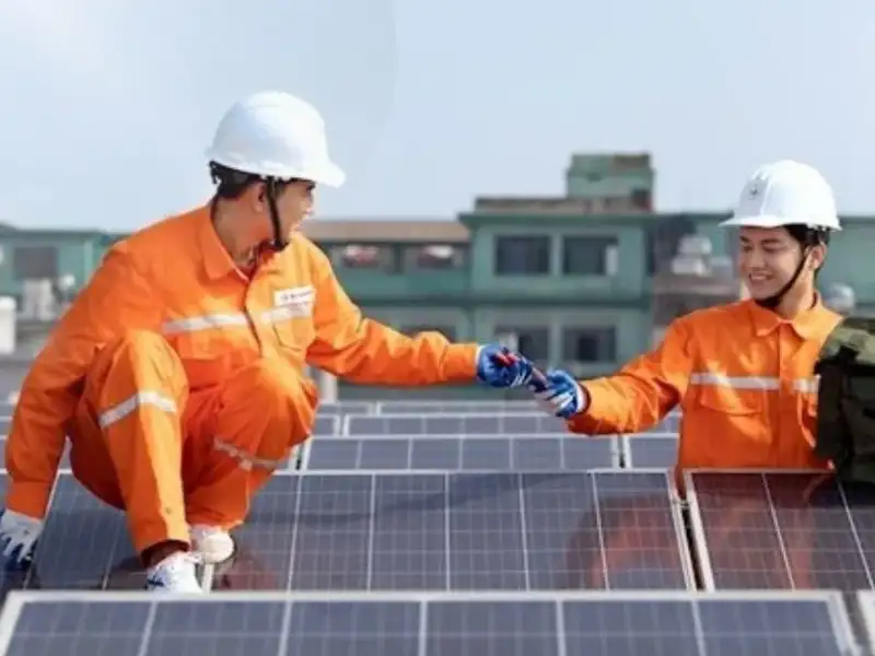 Đo đạc, thi công, lắp đặt điện mặt trời nhà phố quận 7