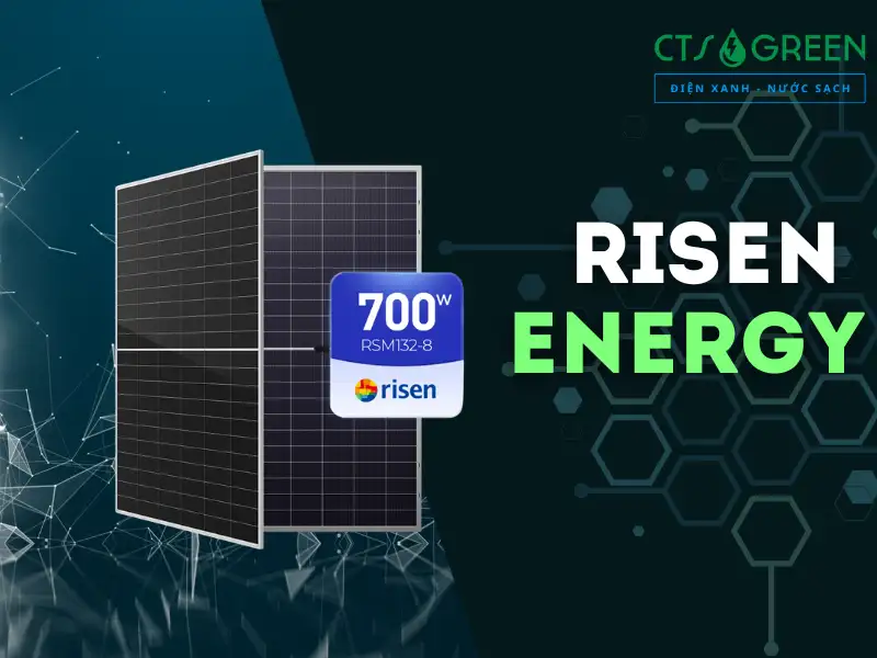 Tấm pin năng lượng mặt trời Risen Energy