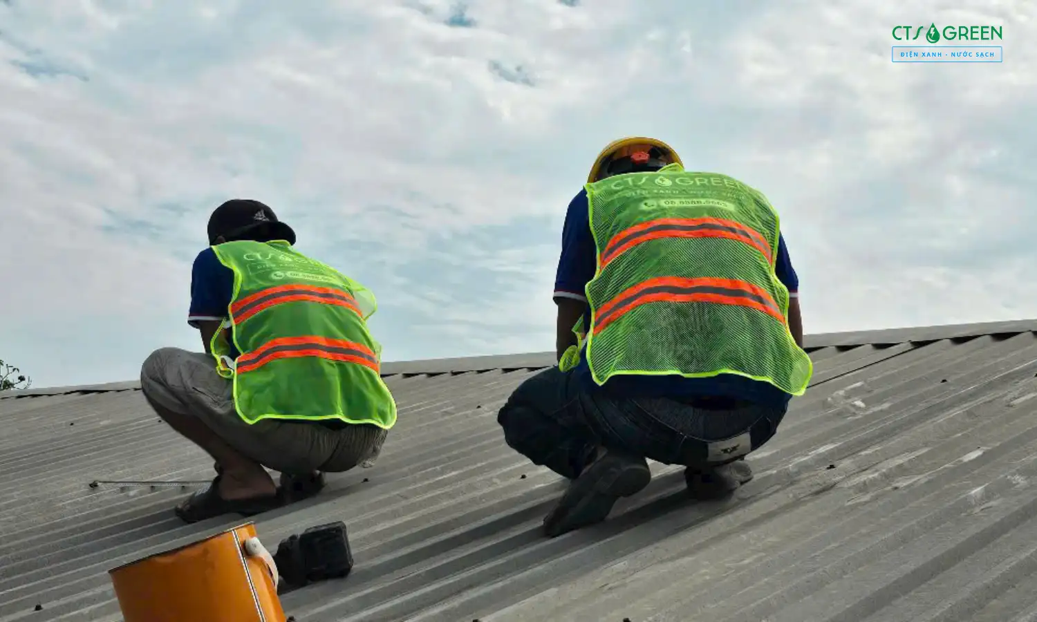 CTS Green lắp đặt điện năng lượng mặt trời 
