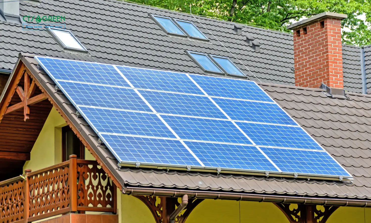 Điện mặt trời áp mái: Giải pháp tiết kiệm, bền vững cho hộ gia đình 8052 Lợi ích khi lắp đặt điện mặt trời áp mái cho hộ gia đình