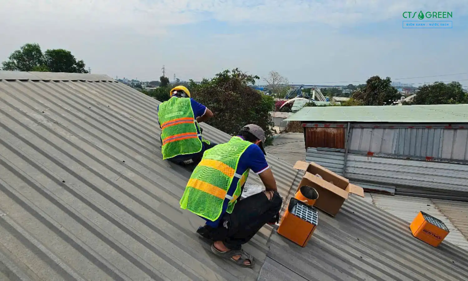 Đội ngũ nhân viên chuyên nghiệp của CTS Green