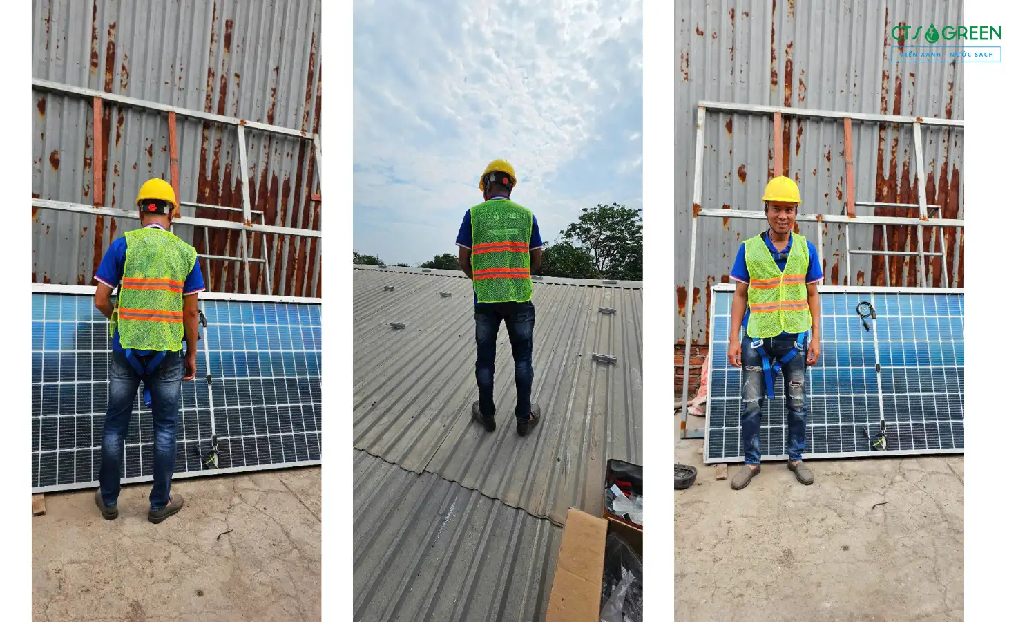 Đơn vị lắp đặt điện năng lượng mặt trời Bình Dương chính hãng 7972 Đội ngũ nhân viên chuyên nghiệp của CTS Green