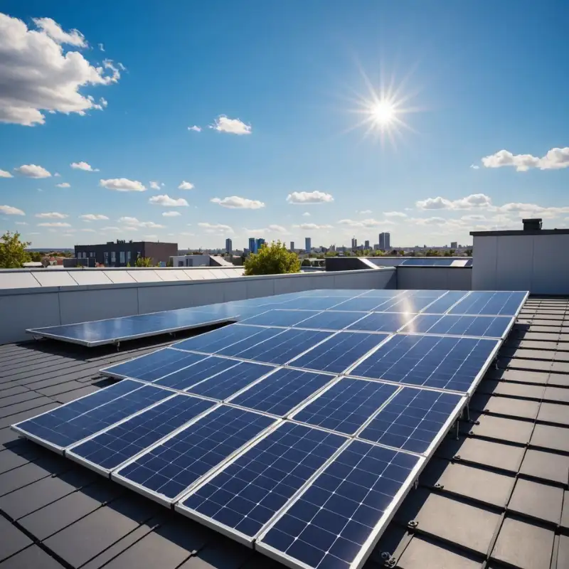 Thi công hệ thống điện mặt trời 5kW trên mái tôn, một giải pháp hiệu quả và tiết kiệm chi phí lắp điện mặt trời 5kW cho các công trình có diện tích mái lớn hoặc nhà xưởng.