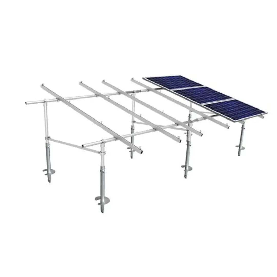 Cấu tạo pin mặt trời và nguyên lý hoạt động của nó 8159 Khung giá đỡ tấm pin