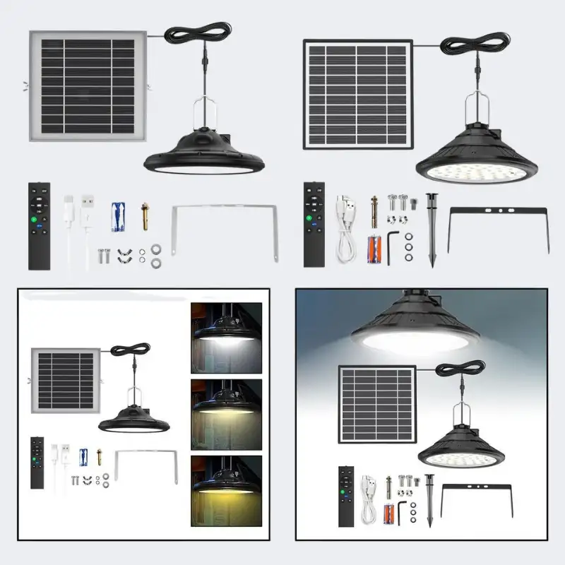 Hướng dẫn sử dụng đèn năng lượng mặt trời 8504 Phụ kiện đèn năng lượng mặt trời