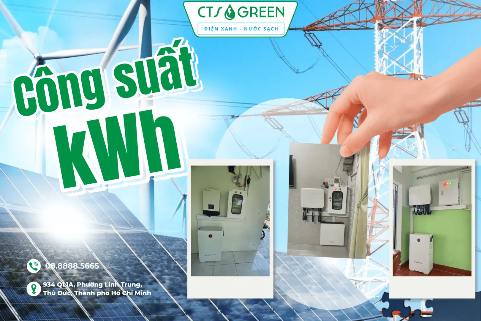 Công suất kWh là sai kỹ thuật, khi nói công suất chỉ cần kW