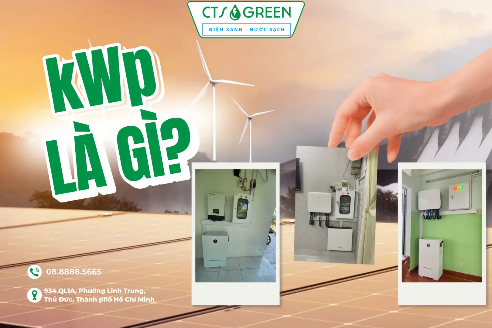 kWp có nghĩa là gì trong thông số kỹ thuật
