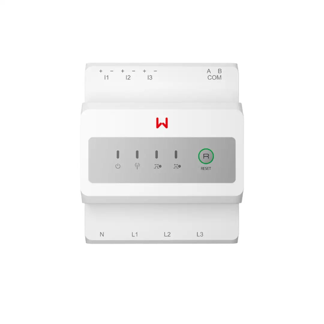 Đồng Hồ Đo Điện Thông Minh GoodWe Smart Meter GM330 3 Pha 9316 Mặt trước đồng hồ đo điện thông minh GoodWe Smart Meter GM330 3 Pha