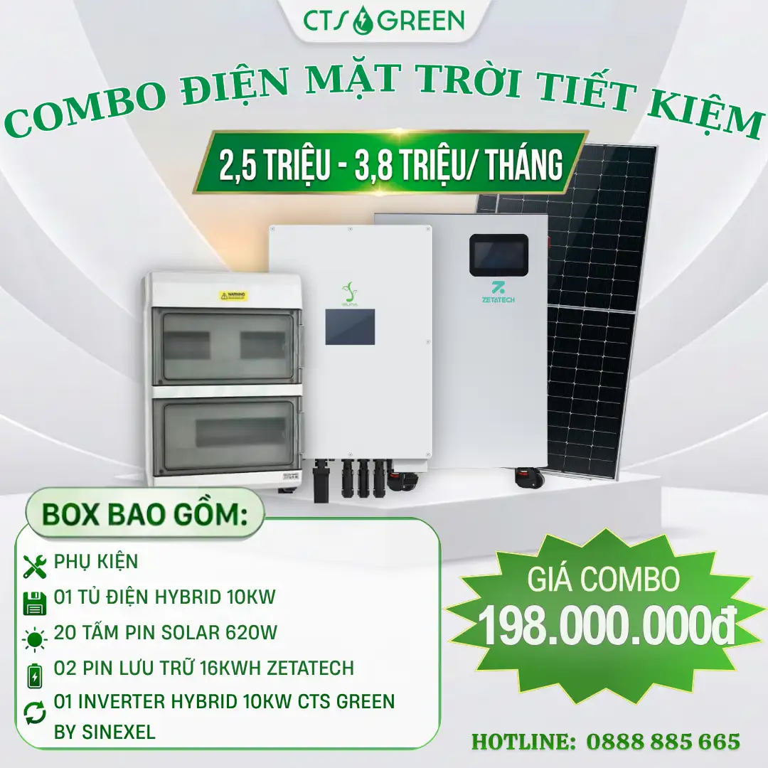 COMBO ĐIỆN MẶT TRỜI TIẾT KIỆM 2,5-3,8 TRIỆU_THÁNG